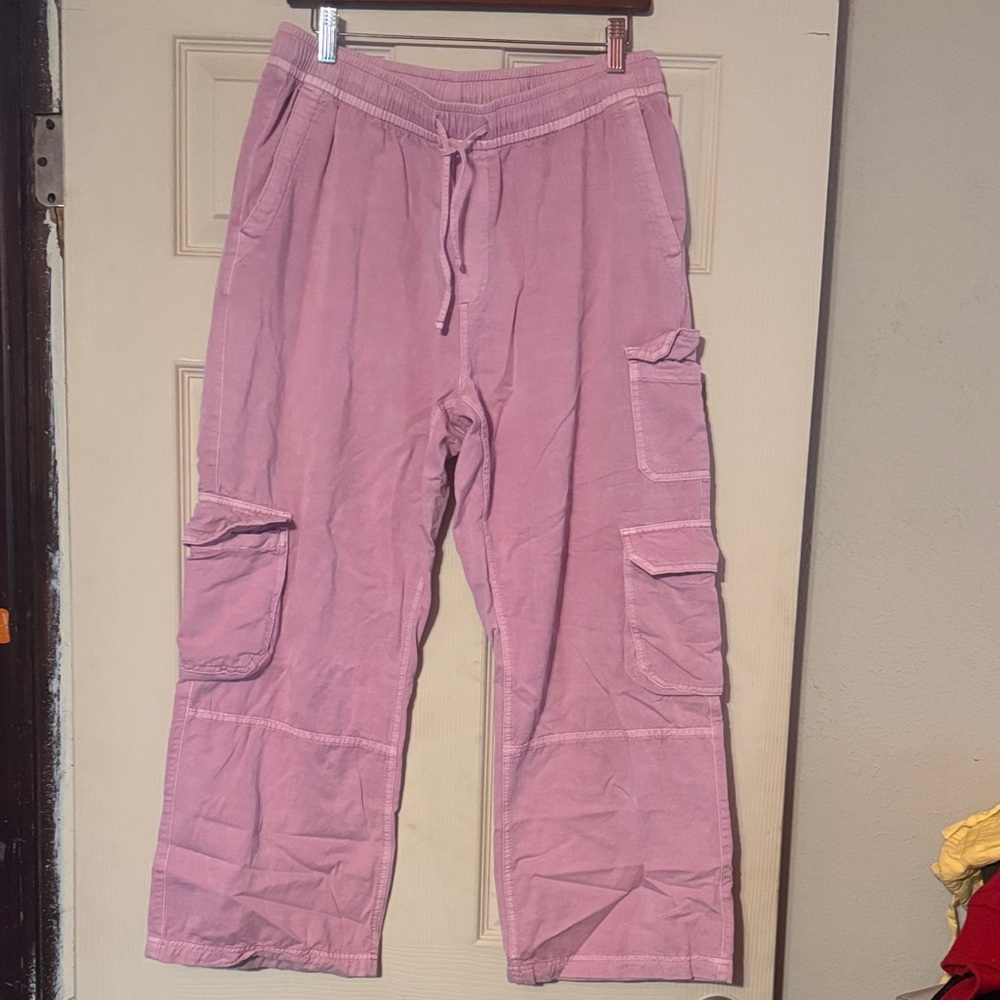 Old Navy Pink Wide Leg Pants